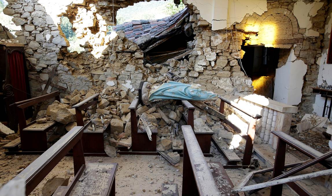 Faith in the ruins of Italy's quake